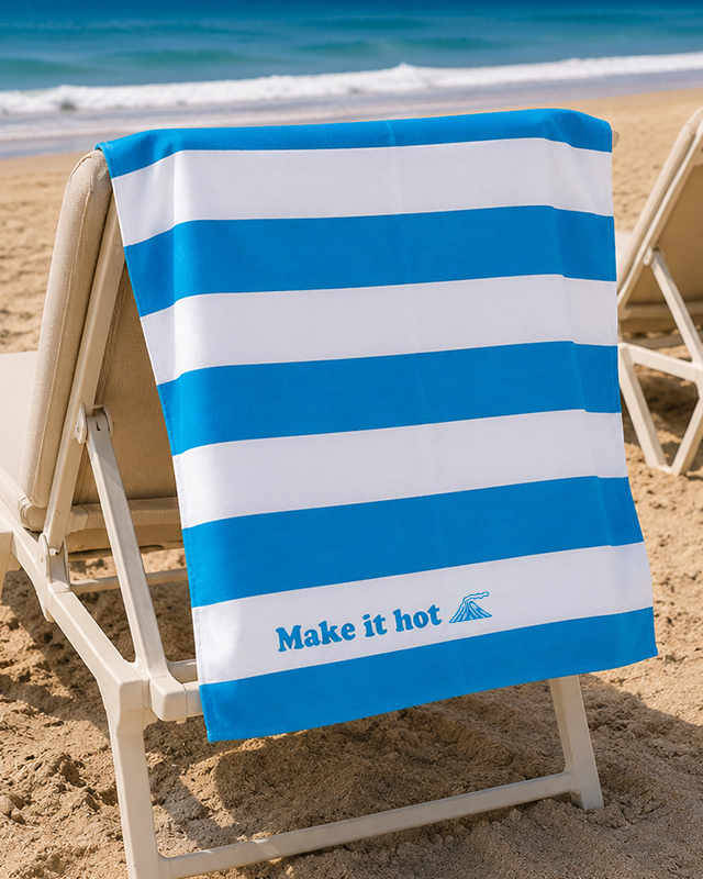 Flow Tide Beach Towel